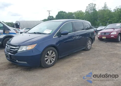 2015 Honda Odyssey Ex z USA, uszkodzony, nr VIN 5FNRL5H43FB009790